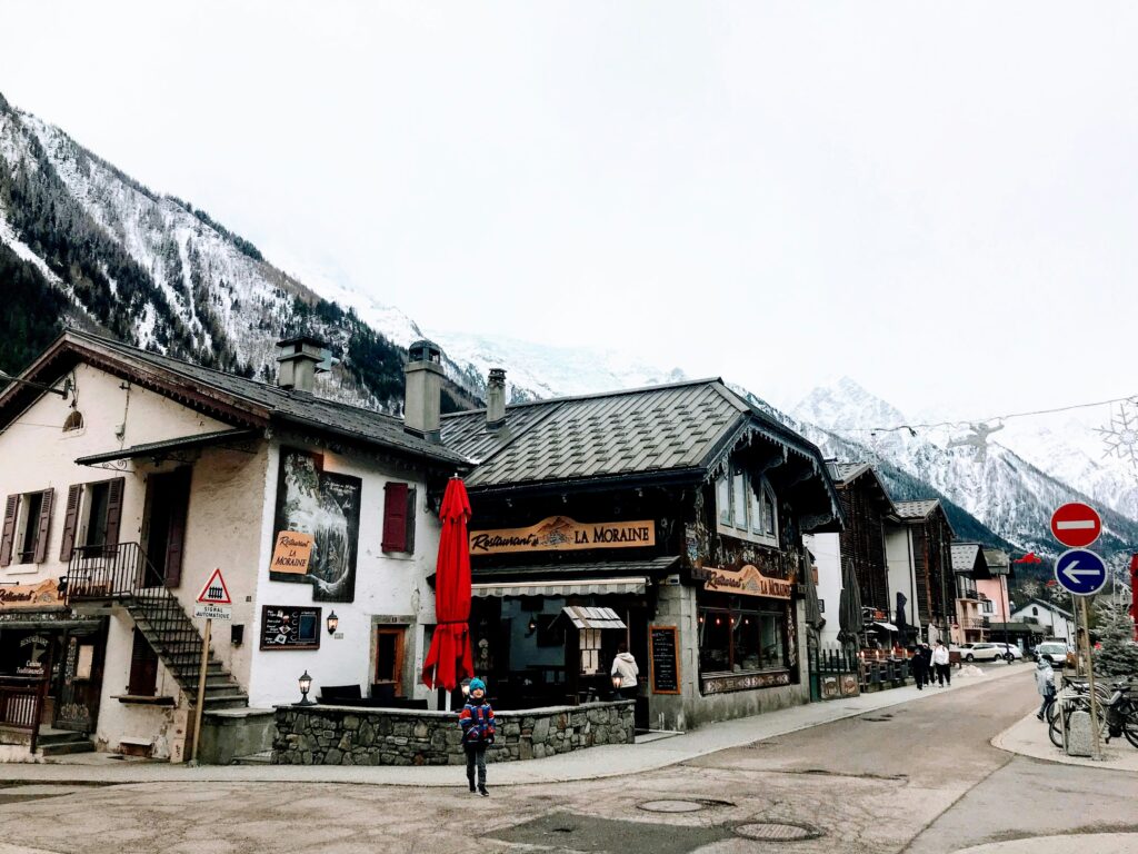 charming Chamonix in winter