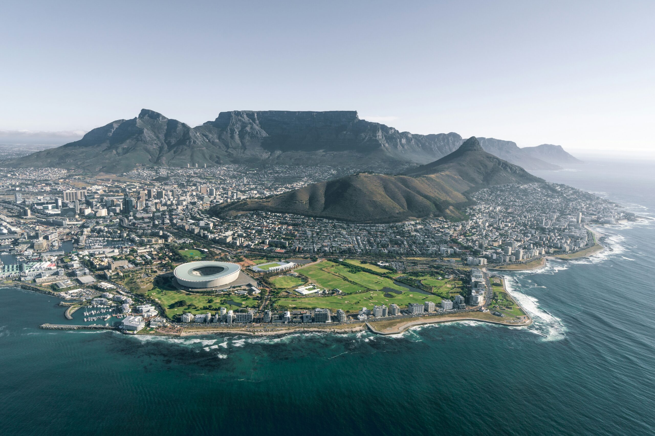 Cape Town and Table Mountain, South Africa